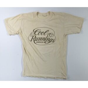 Vintage 90s Cool Runnings Jamaica Movie T Shirt Disney Promo Single Stitch